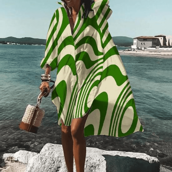 Lässiges Sommer Hemdkleid Avila