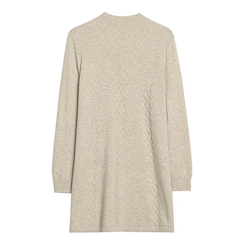 Trystan | Herbst Winter Frauen Pullover Pullover Mittellang Niedrig