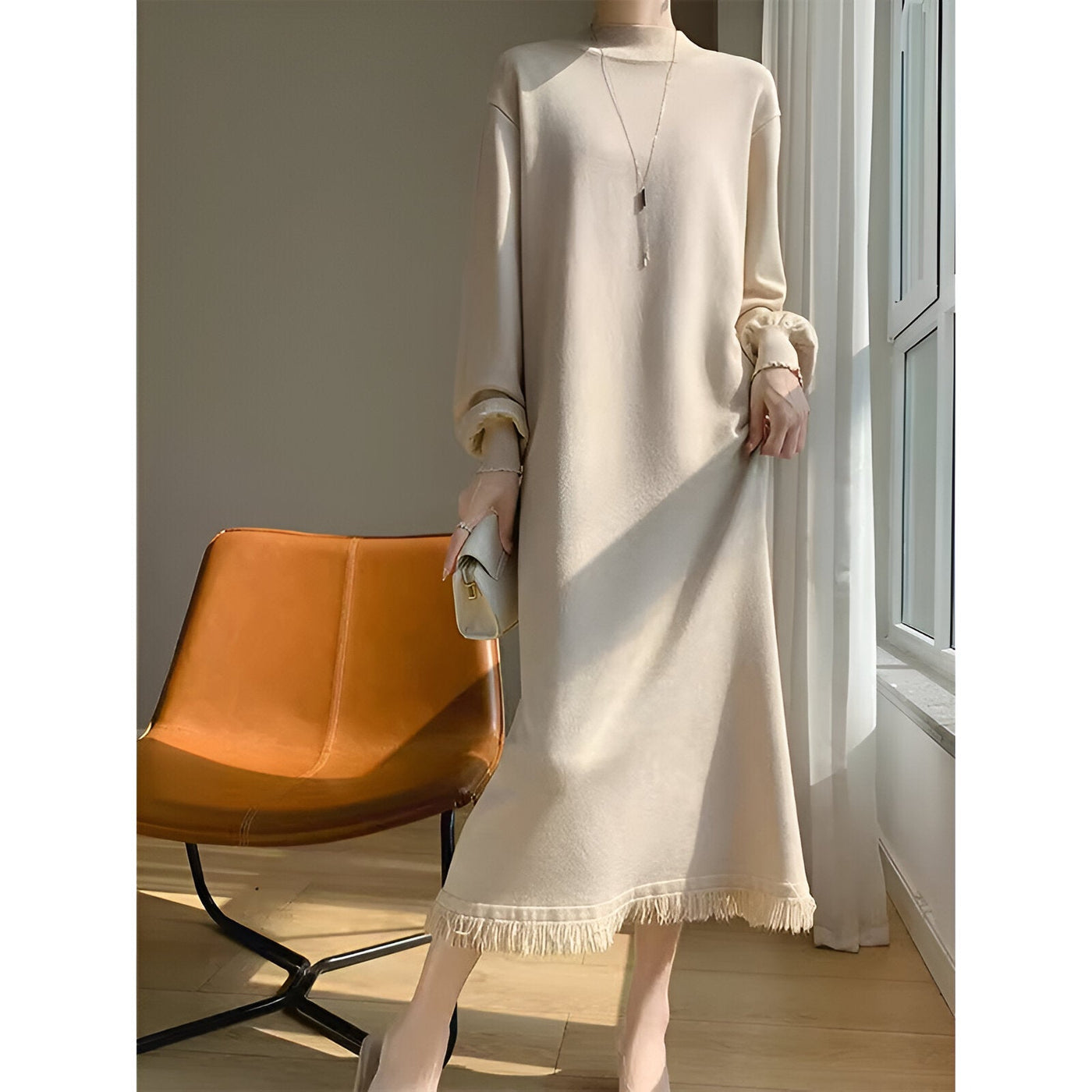 Sophie | Bequemes & Elegantes Strickkleid