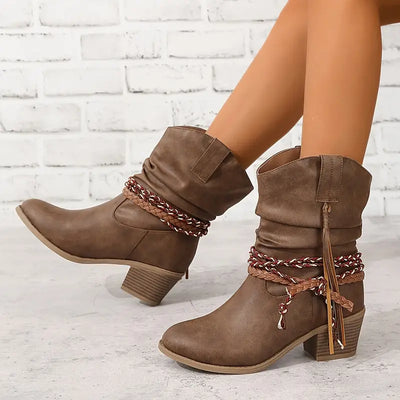 Winter | Damen Western Cowboy Stiefel