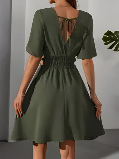 Havannah | Frühling/Sommer Elegantes Kleid mit V-Ausschnitt