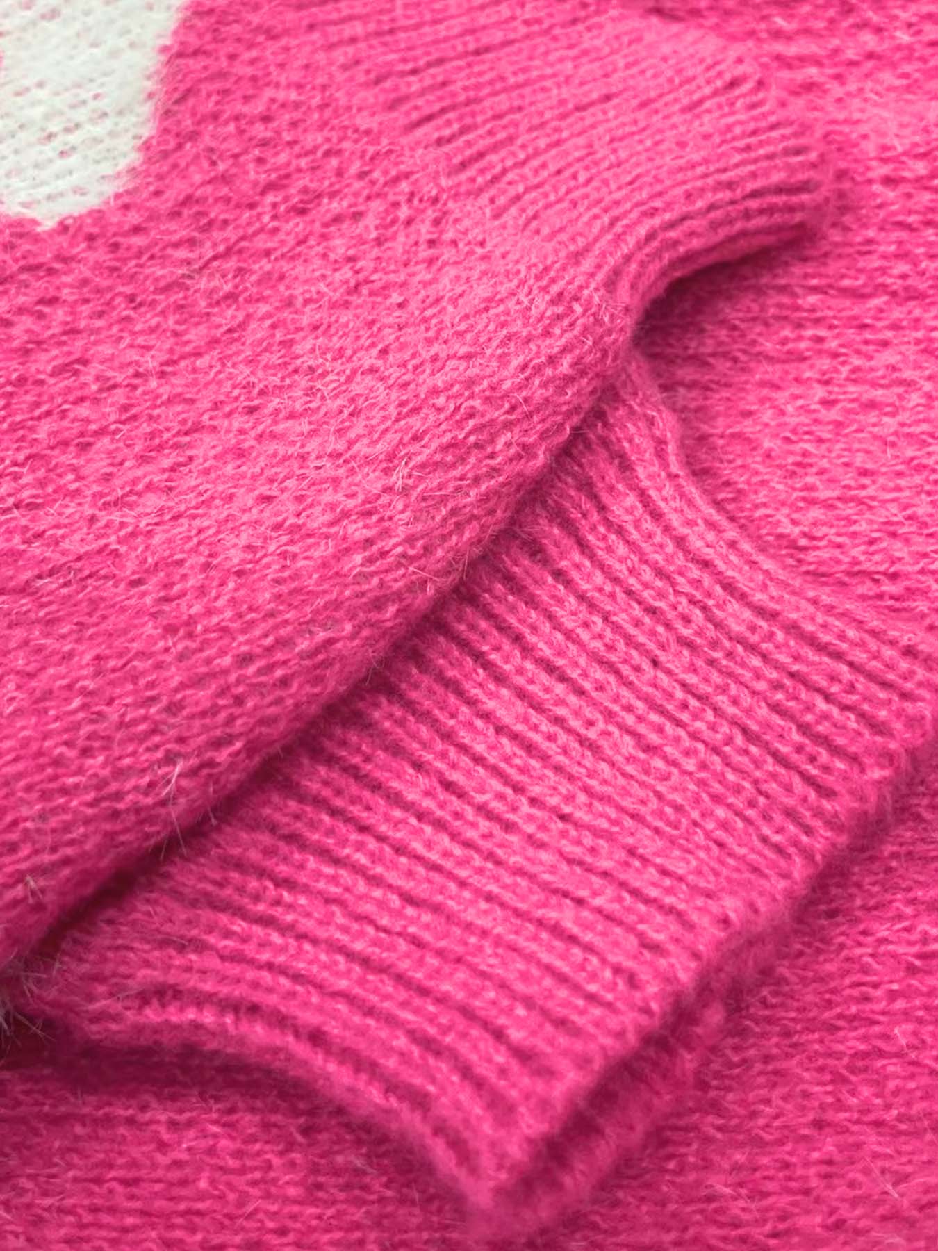 Sacha | Gemütlicher Herz-Gestrickter Pullover