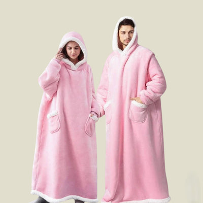 Flauschige Kapuzen Decke für Herren und Damen Ray