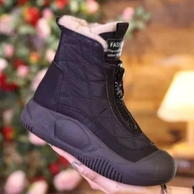 Eden | Wasserdichte Retro-Schneestiefel