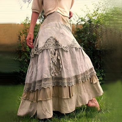 Enea | Elegantes Boho Maxi Kleid