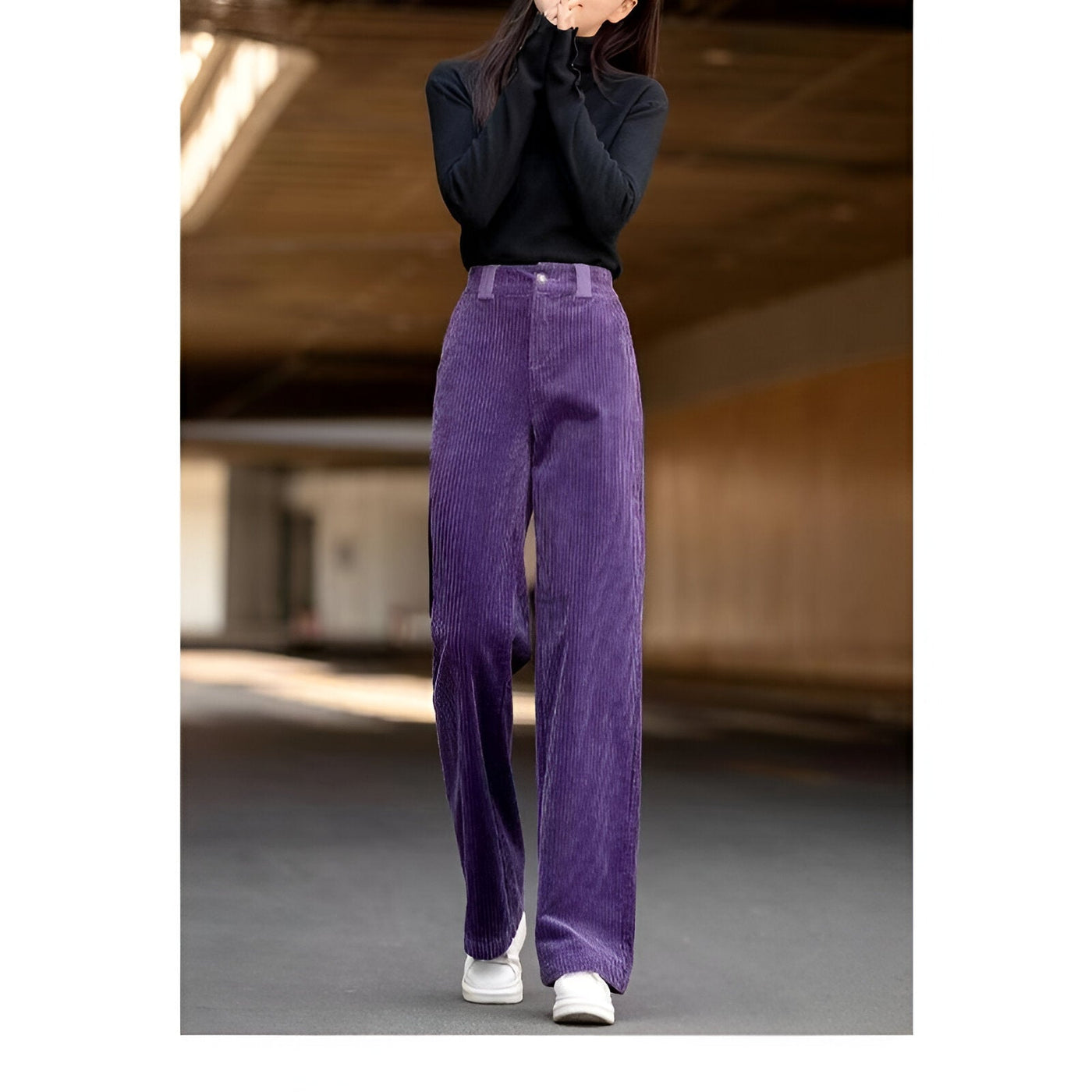 Luisa | Bequeme & Stylische Weite Cordhose
