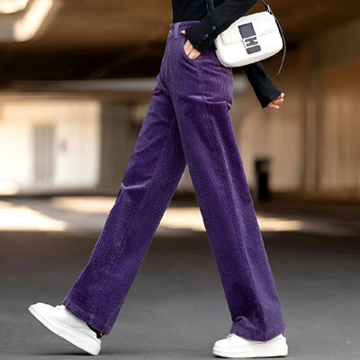 Luisa | Bequeme & Stylische Weite Cordhose