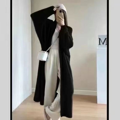 Kimba | Weißer Langer Cardigan