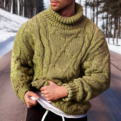 Wintertauglicher Herrenstrickpullover Casimir