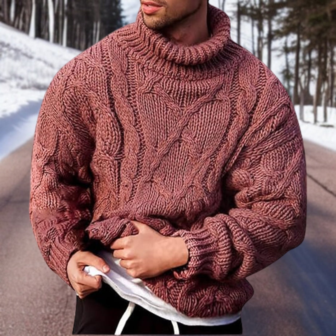 Wintertauglicher Herrenstrickpullover Casimir