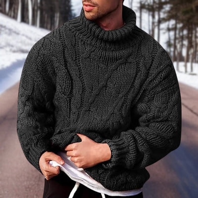 Wintertauglicher Herrenstrickpullover Casimir