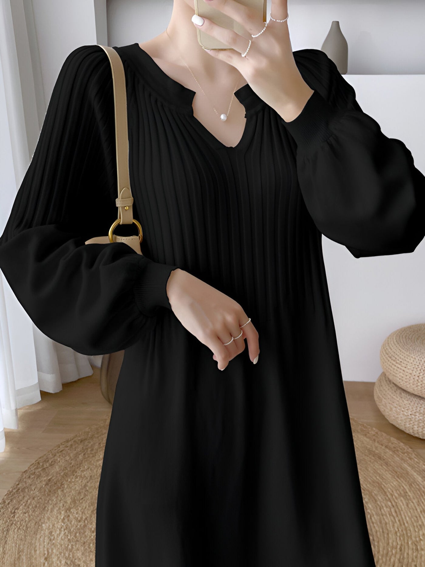 Leah | Mühelos schickes Strickkleid