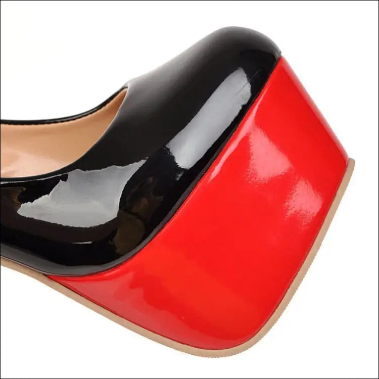 Alexa - Schwarze Damen-Absätzen