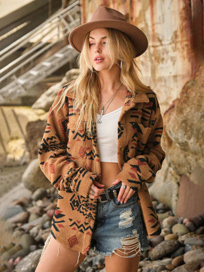 Stylische Warmer Jacke für Damen