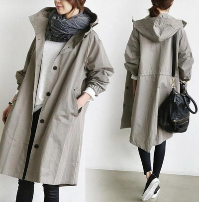 Carla® | Stilvoller wasserdichter Trenchcoat
