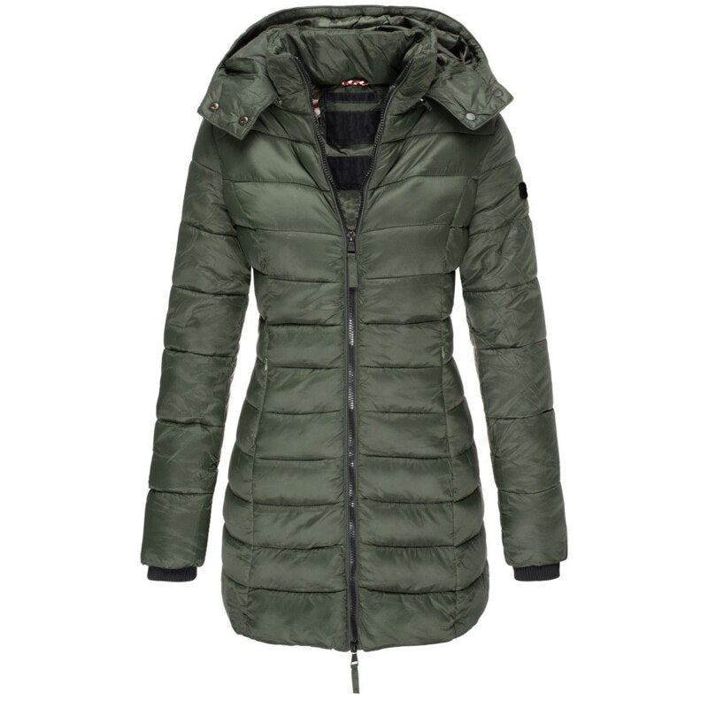 Fabiola® | Lange Daunenjacke