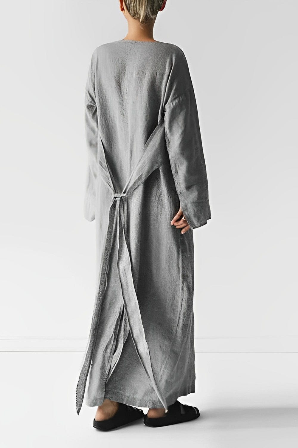 Stilvolles Maxikleid aus Leinen Liese