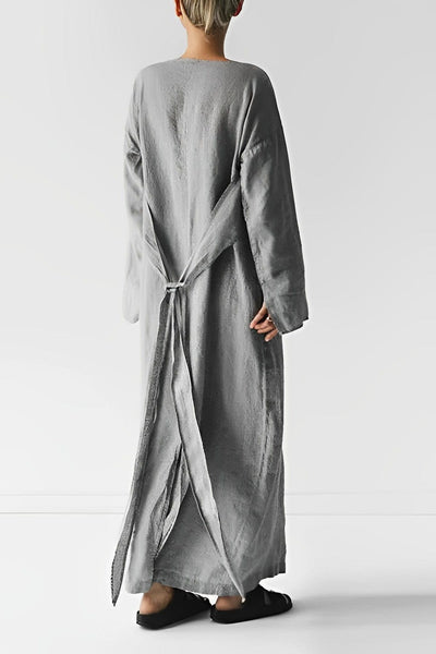 Stilvolles Maxikleid aus Leinen Liese