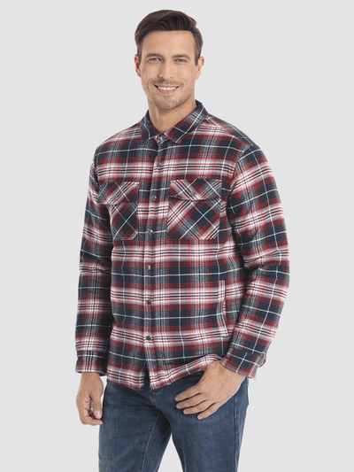 Madison® | Gestreifte Flanelljacke