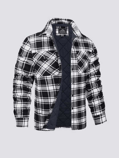 Madison® | Gestreifte Flanelljacke