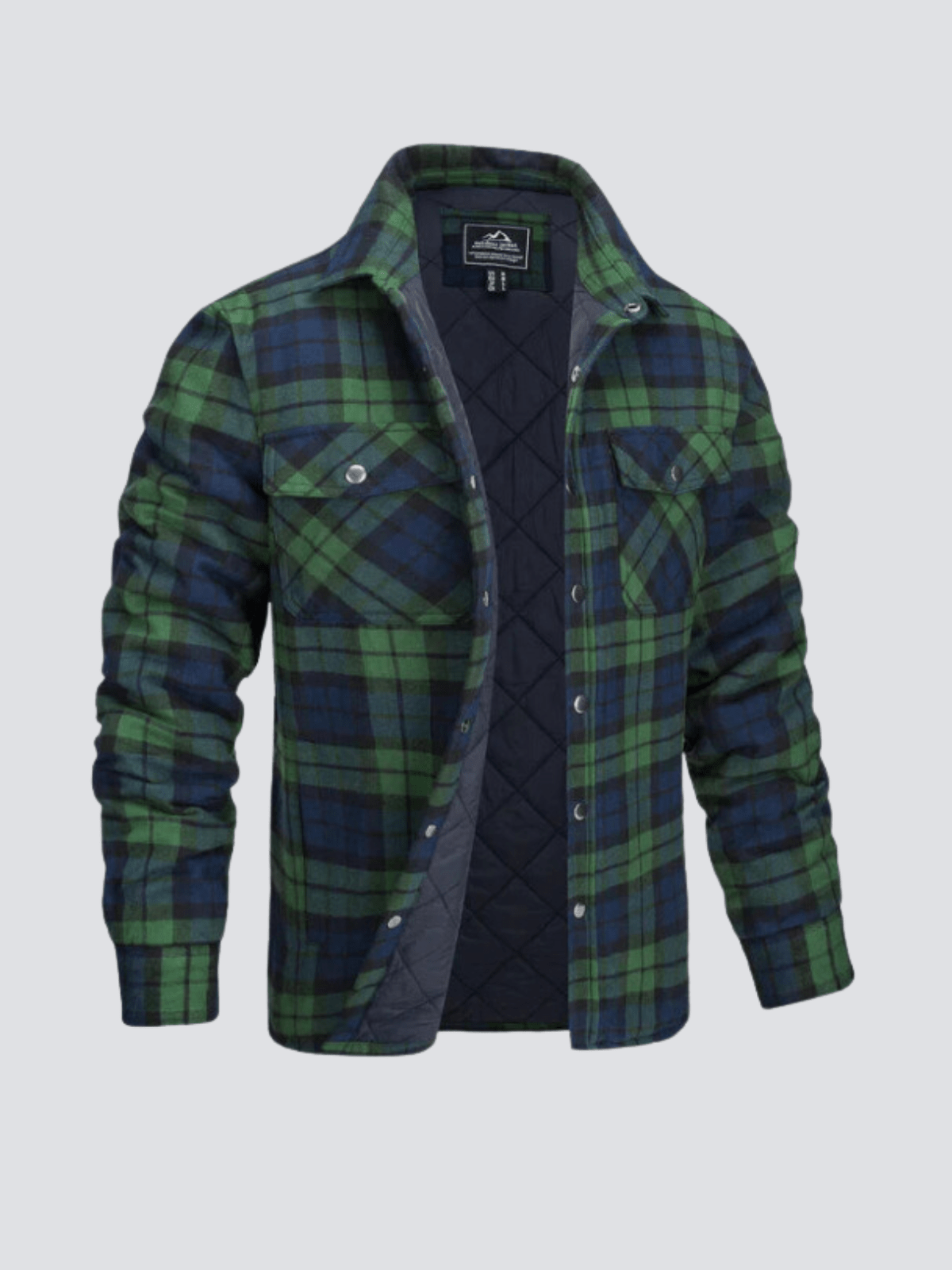 Madison® | Gestreifte Flanelljacke