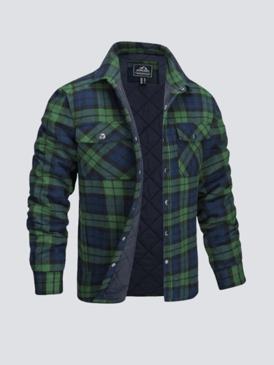 Madison® | Gestreifte Flanelljacke