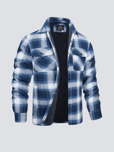 Madison® | Gestreifte Flanelljacke