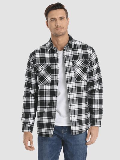 Madison® | Gestreifte Flanelljacke