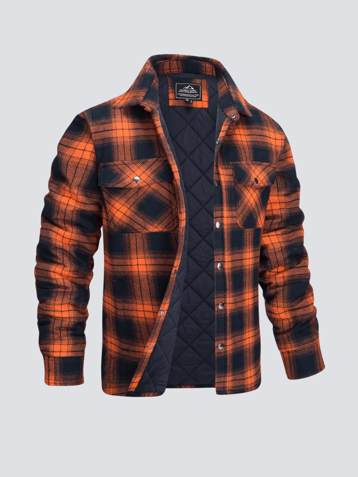 Madison® | Gestreifte Flanelljacke