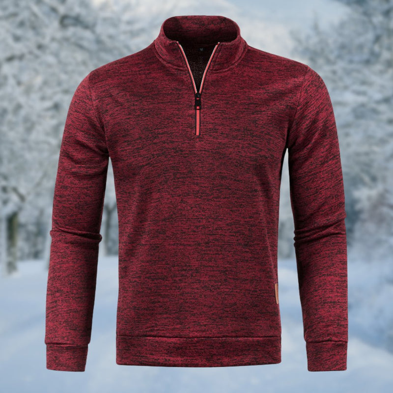 Warmer Strick Rollkragenpullover für Herren Benedikt