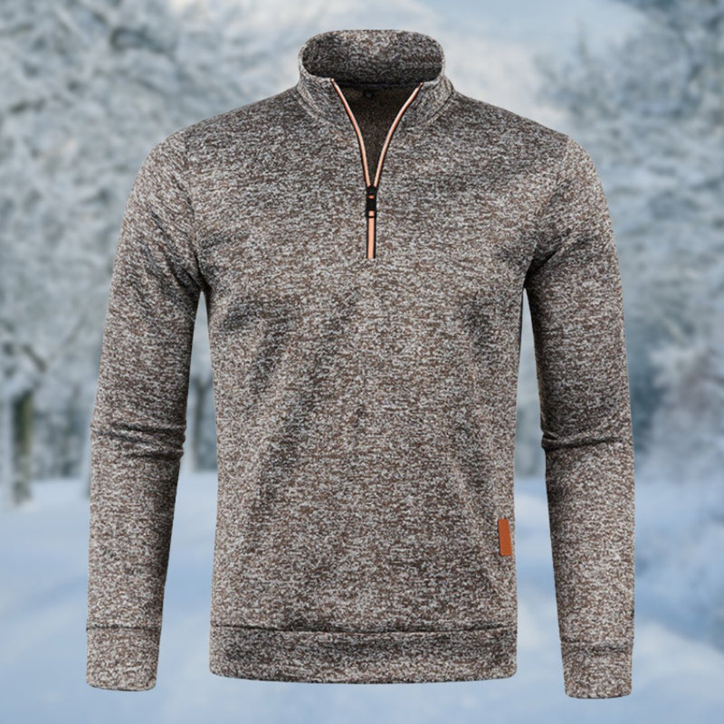 Warmer Strick Rollkragenpullover für Herren Benedikt