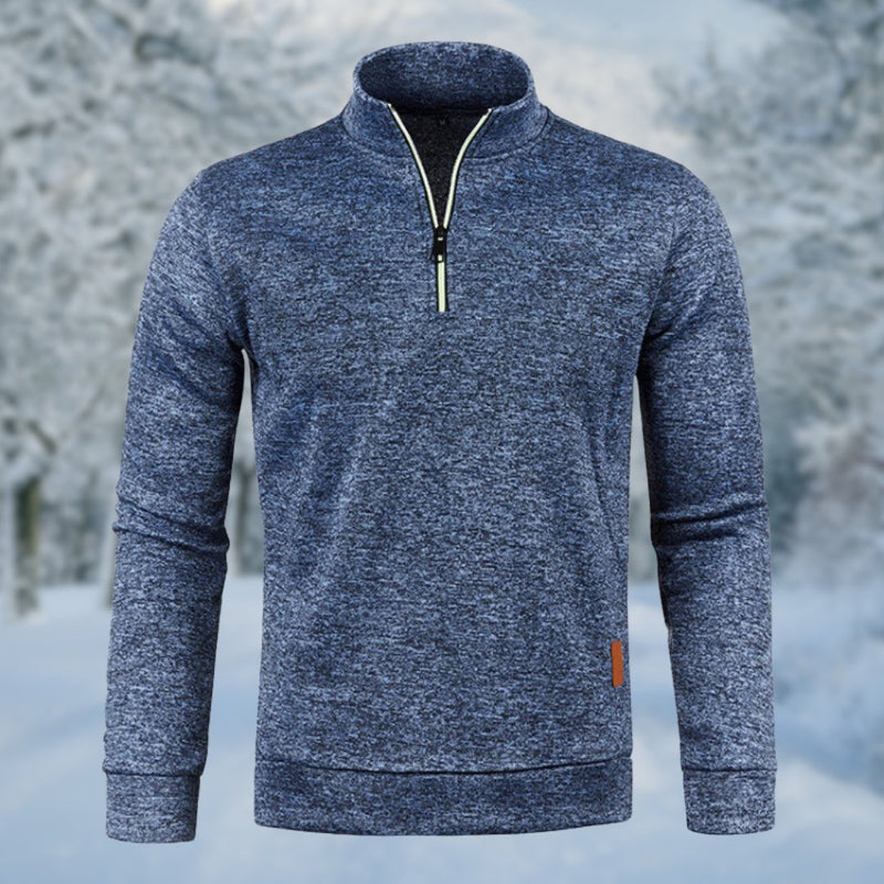 Warmer Strick Rollkragenpullover für Herren Benedikt