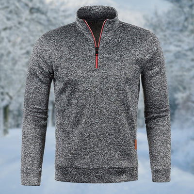 Warmer Strick Rollkragenpullover für Herren Benedikt