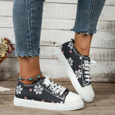 Helma - Trendy Denim Sneakers für Frauen