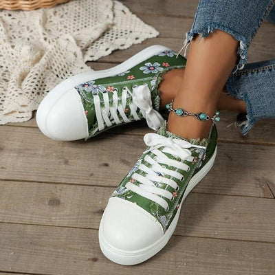 Helma - Trendy Denim Sneakers für Frauen