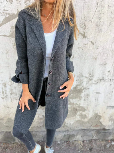 STELLA TIELCOAT MIT KNÖPFEN