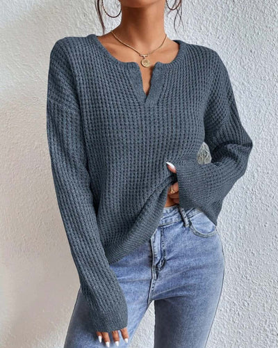 Warmer Strickpullover für Damen