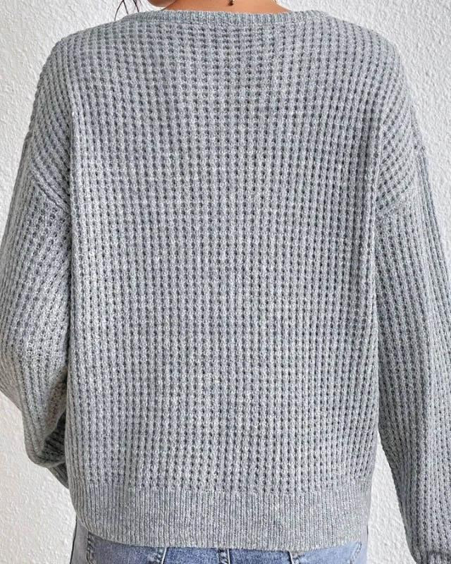 Warmer Strickpullover für Damen