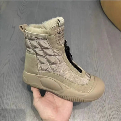 Eden | Wasserdichte Retro-Schneestiefel
