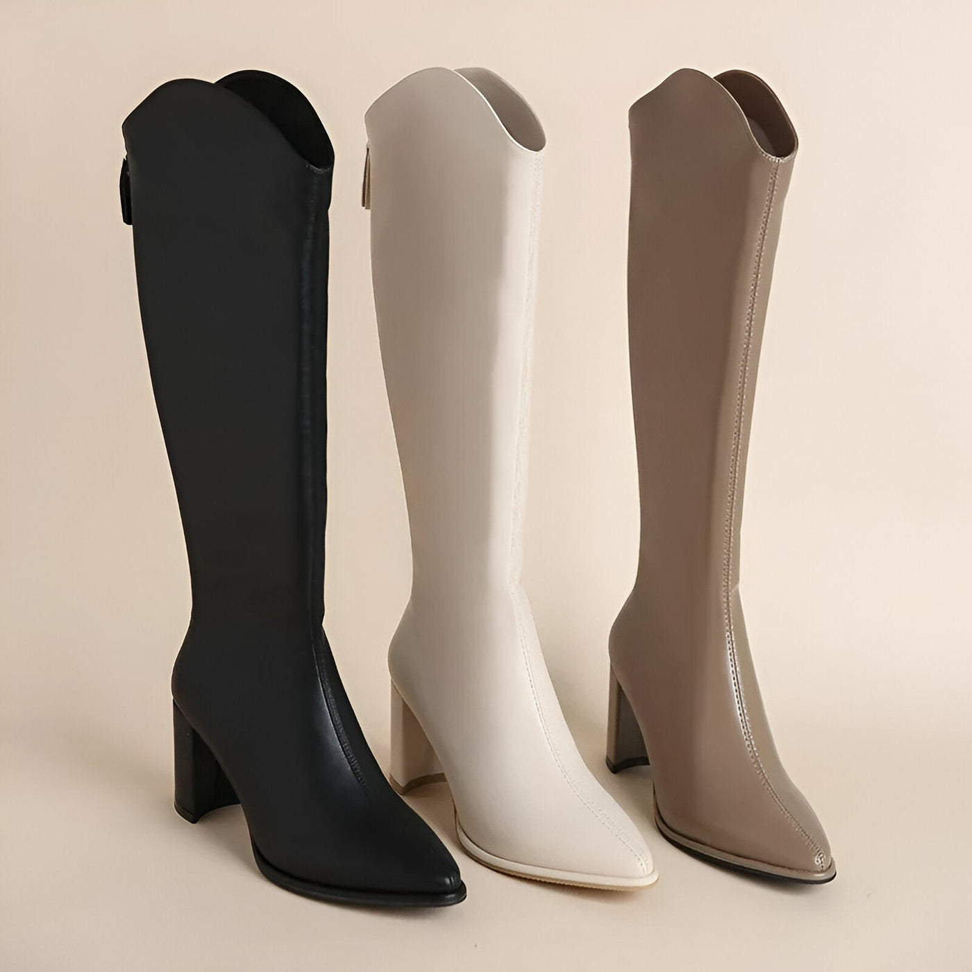 Agnes | Stylische und bequeme Kniehohe Stiefel