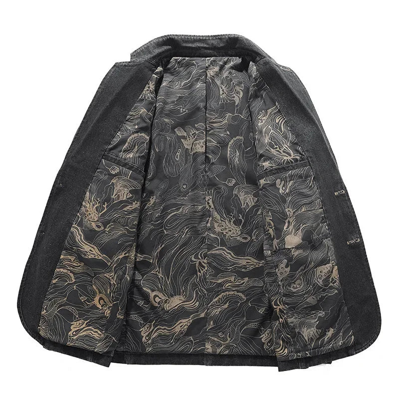 Klassische Jeansjacke für Männer Michiel