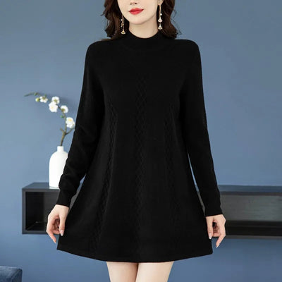 Trystan | Herbst Winter Frauen Pullover Pullover Mittellang Niedrig