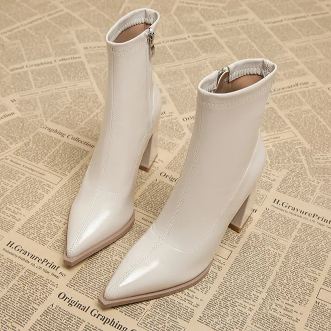 Dominique | Damen-Stiefeletten mit hohem Absatz