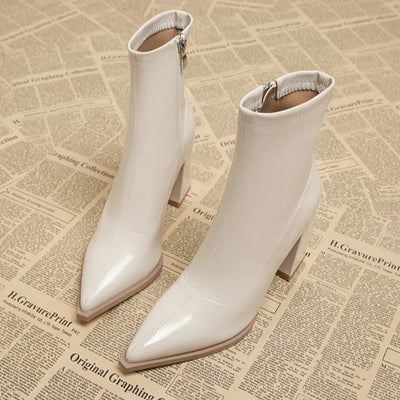 Dominique | Damen-Stiefeletten mit hohem Absatz