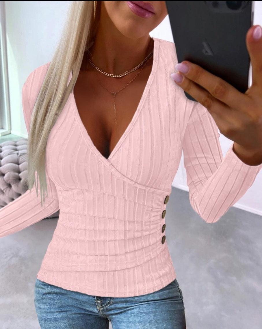 Kimora | Elegante Schwarze Bluse