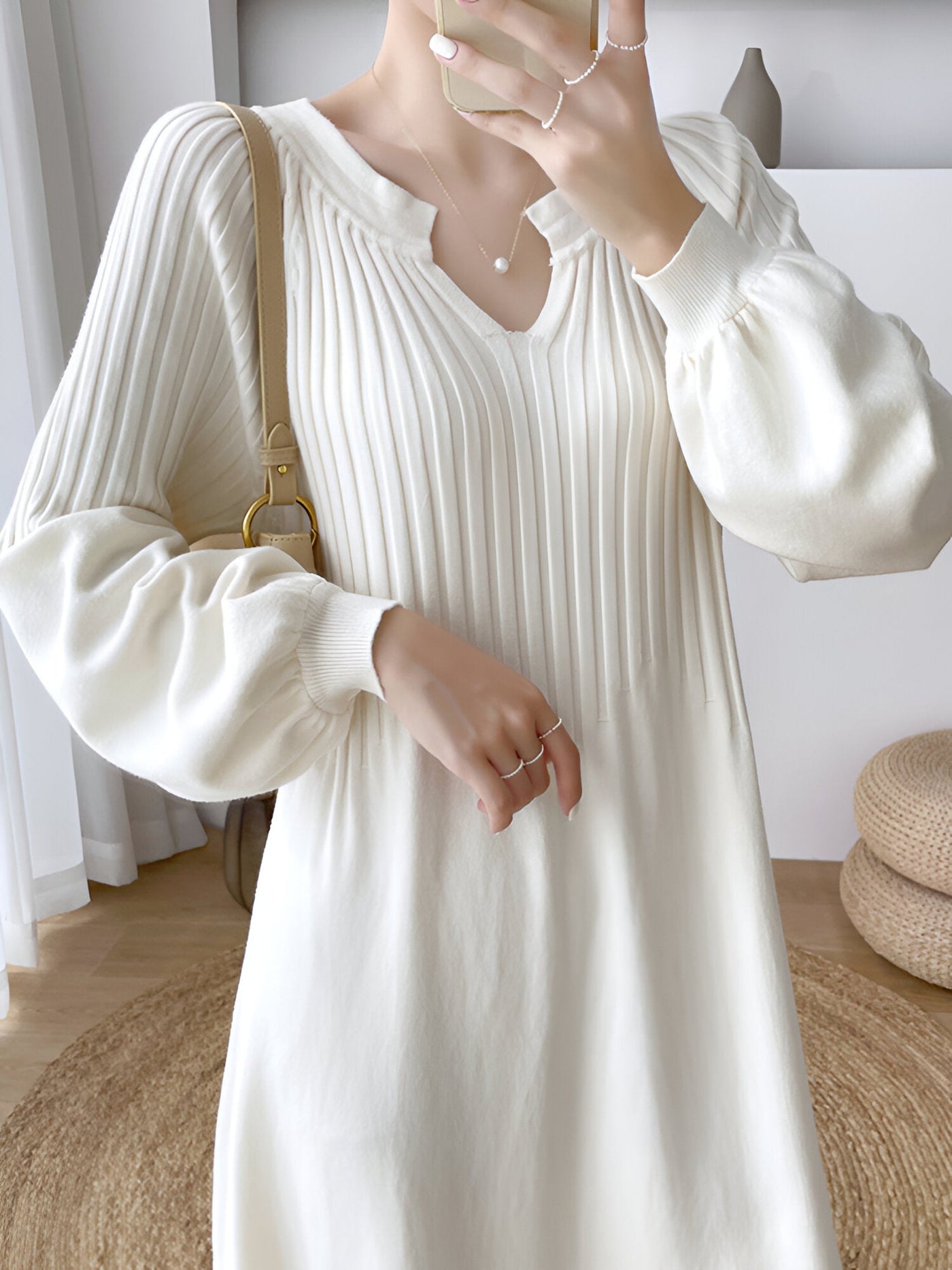 Leah | Mühelos schickes Strickkleid
