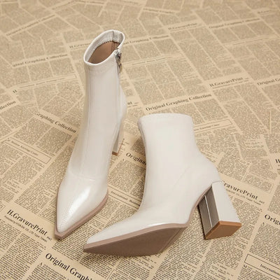 Dominique | Damen-Stiefeletten mit hohem Absatz