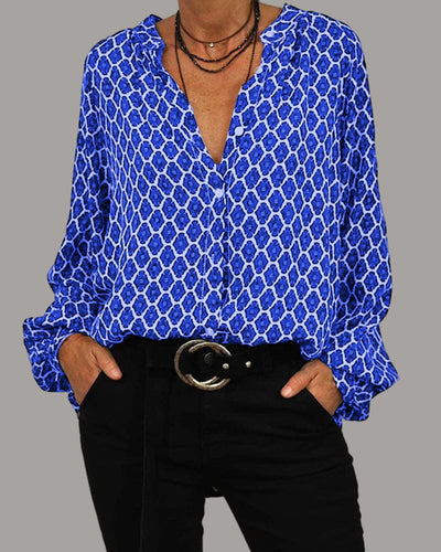 Jacqueline® | Lässiges Midi-Shirt mit V-Ausschnitt