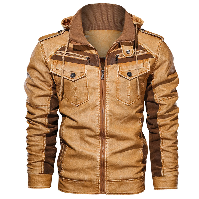 Stylische und bequeme Lederjacke für Herren Edmund
