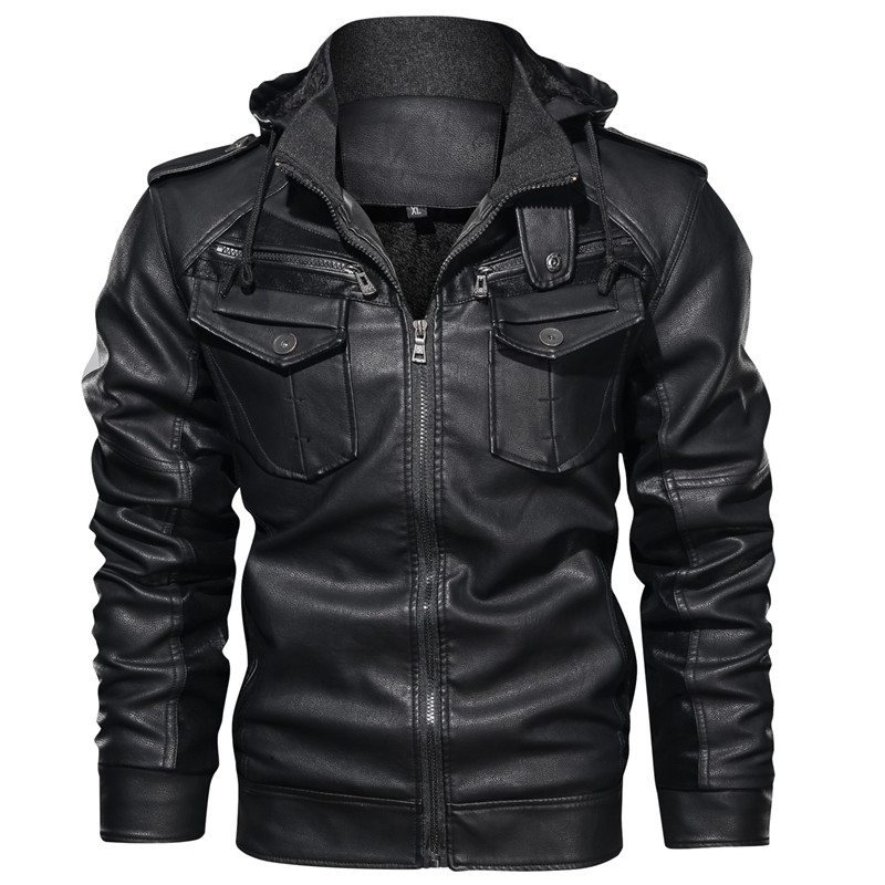 Stylische und bequeme Lederjacke für Herren Edmund